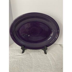 Fiestaware Fiesta Medium Plum Oval Platter 11 1/2"